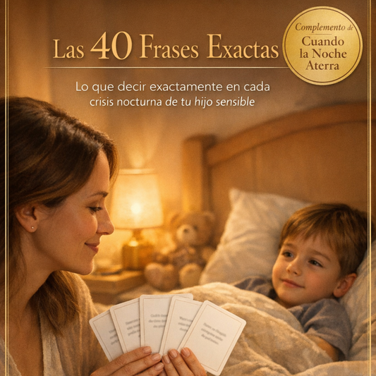 40 TARJETAS con frases exactas para cada decirle a tu hijo cada noche
