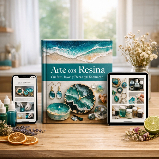 Arte con Resina + Bonos de Regalo